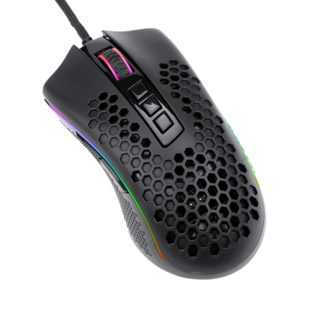 Mouse Gamer Redragon Storm RGB Preto M808-RGB