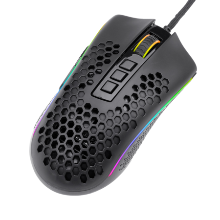 Mouse Gamer Redragon Storm RGB Preto M808-RGB