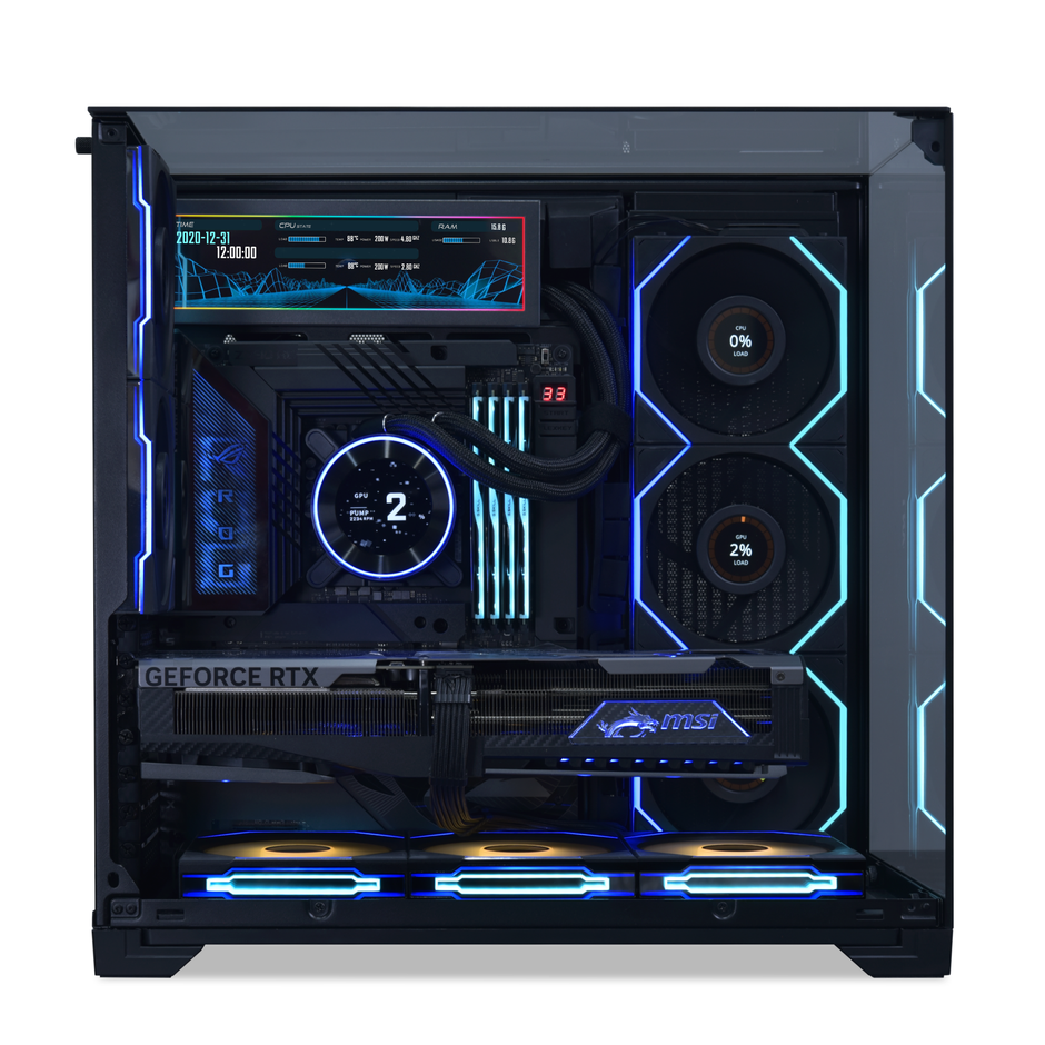 Tela 8.8 para Gabinete Lian Li Universal Screen Preto SM088X
