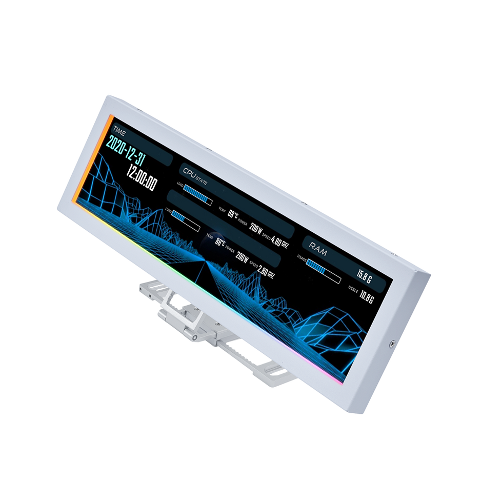 Tela 8.8 para Gabinete Lian Li Universal Screen Preto SM088X