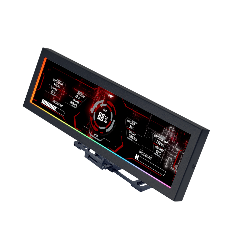 Tela 8.8 para Gabinete Lian Li Universal Screen Preto SM088X