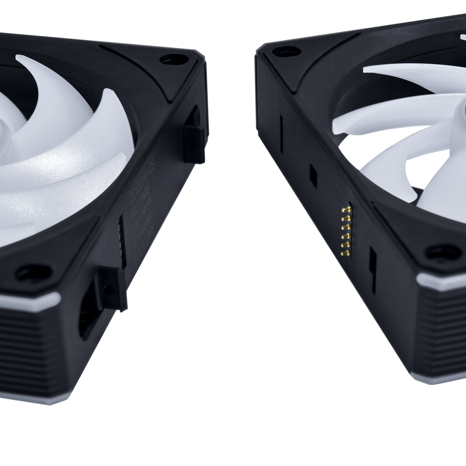 Kit 3 Fan Gamer Uni Fan CL Wireless 120 ARGB 12CL1W3B Preto
