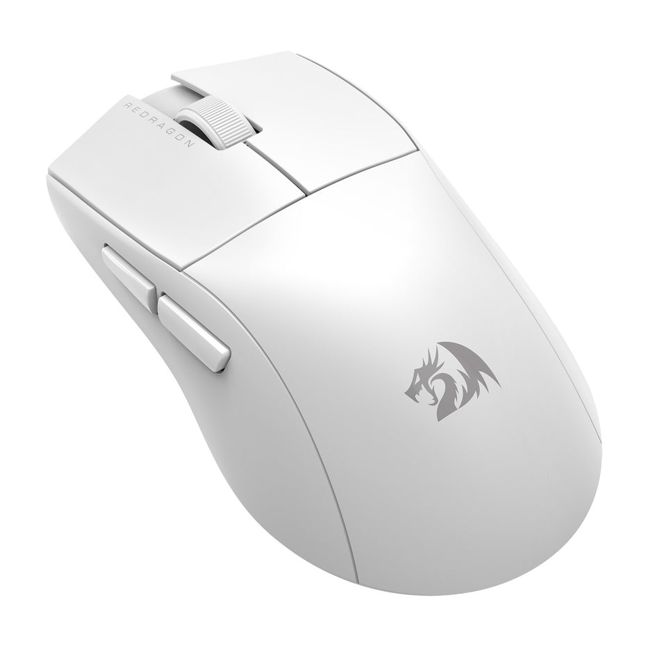 Mouse Sem Fio Redragon King Pro Wireless Rgb Branco M916wpro