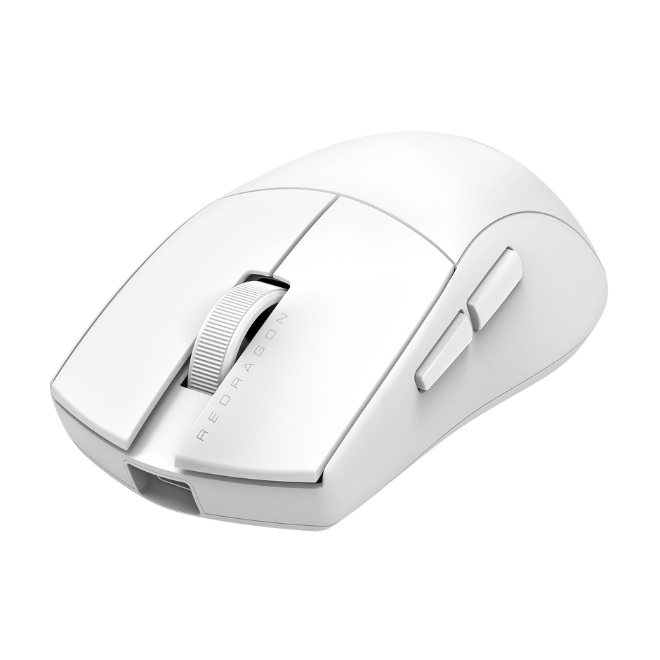 Mouse Sem Fio Redragon King Pro Wireless Rgb Branco M916wpro