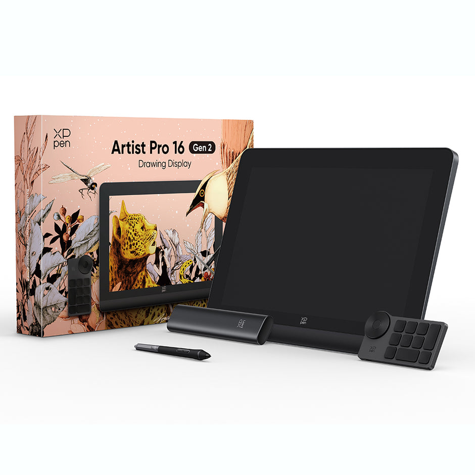 Mesa Digitalizadora Xppen Artist Pro 16 Display Gen 2 Preto - Preto