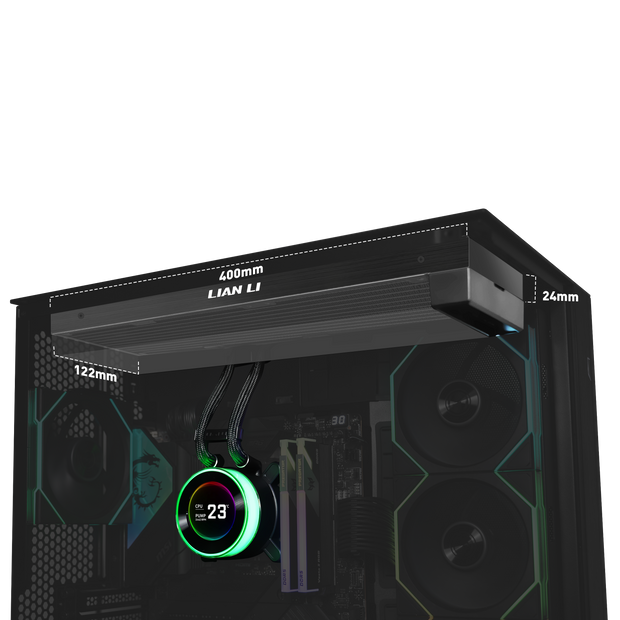 WATER COOLER HYDROSHIFT II LCD-C 360N GHS2LCD36B PRETO