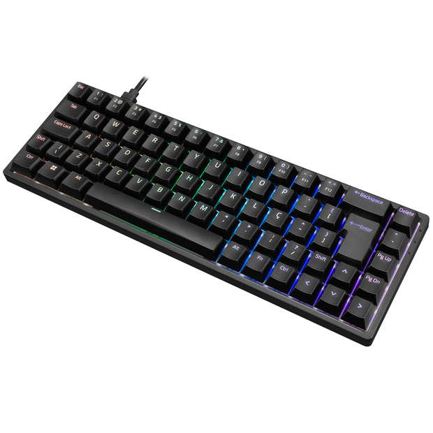 Teclado Akko 3068S Preto Switch Orange