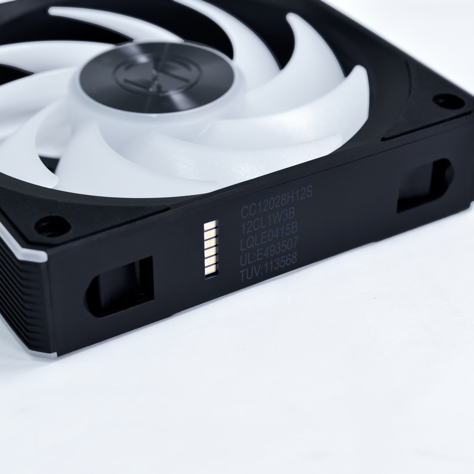 Kit 3 Fan Gamer Uni Fan CL Wireless 120 ARGB 12CL1W3B Preto