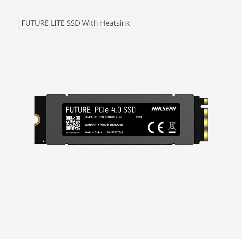SSD M2 PCle 4.0 FUTURE LITE COM DISSIPADOR HIKSEMI 1024GB