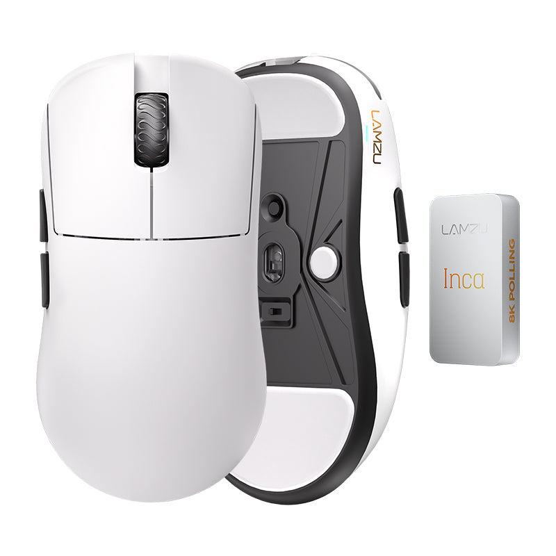 Mouse Gamer Lamzu  Inca 8K S/F White