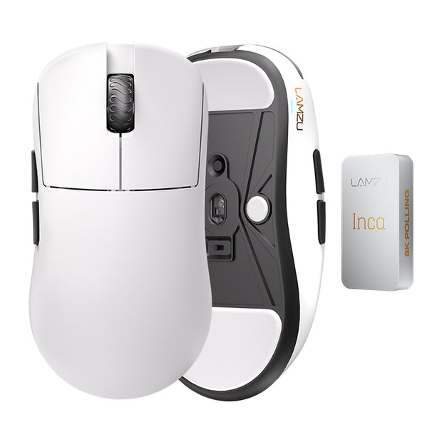 Mouse Gamer Lamzu  Inca 8K S/F White