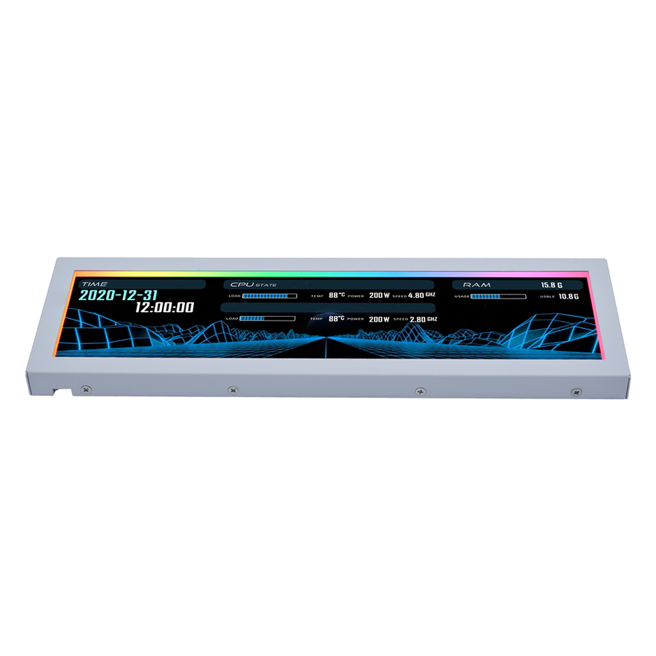 Tela 8.8 para Gabinete Lian Li Universal Screen Preto SM088X