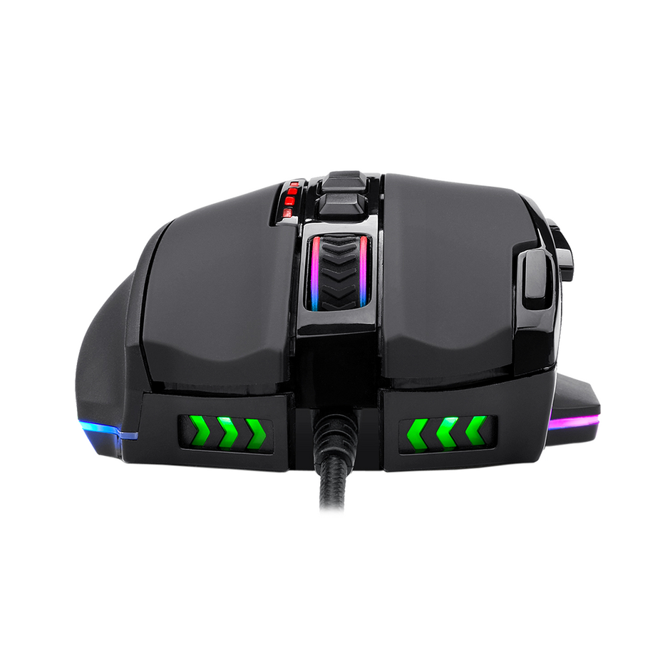 Mouse Para Jogo Com Fio Redragon Sniper M801-rgb Preto