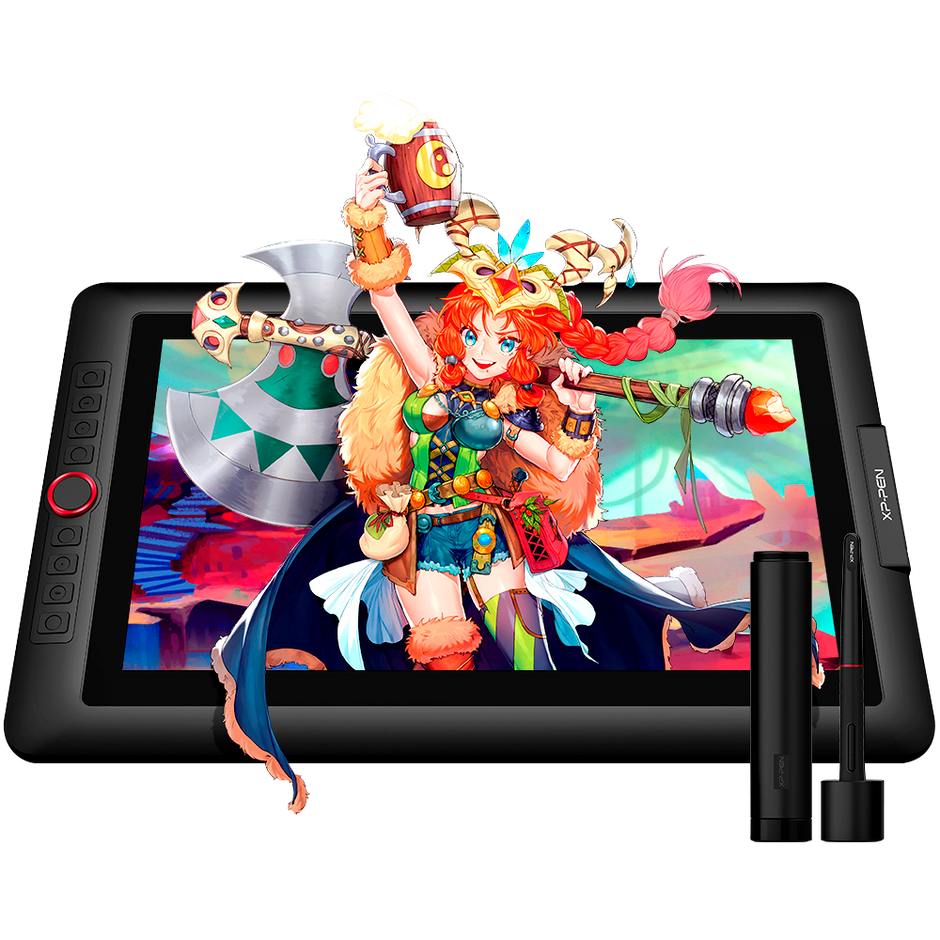 Tablet Gráfico Xp-pen Artist 15.6 Pro Tela Lcd 1920x1080 Caneta 8192 Níveis