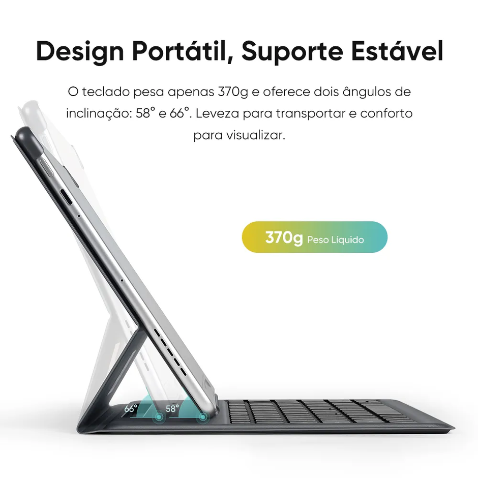 TECLADO XP-PEN PARA MESA DIGITALIZADORA FOLIO KEYBOARD ACK09-A