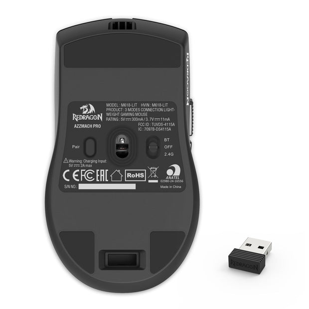 Mouse Redragon Azzmach Lite Preto