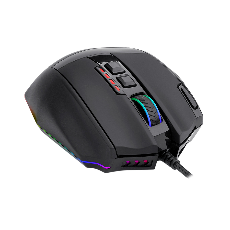 Mouse Para Jogo Com Fio Redragon Sniper M801-rgb Preto