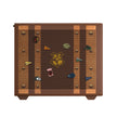 Redragon Gamer Magic Trunk Hp-945 Marrom - Marrom