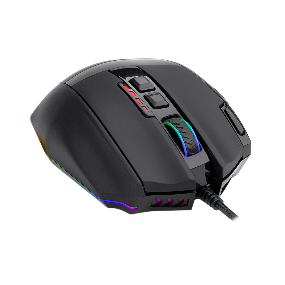 Mouse Para Jogo Com Fio Redragon Sniper M801-rgb Preto