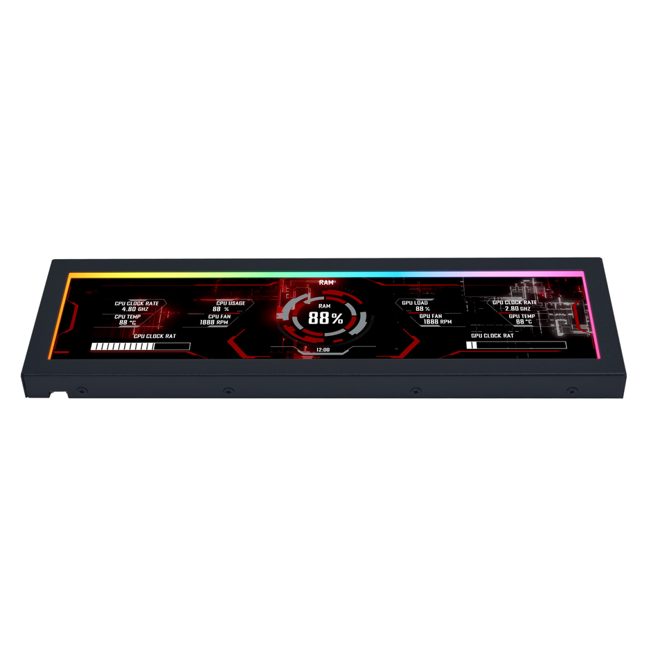 Tela 8.8 para Gabinete Lian Li Universal Screen Preto SM088X
