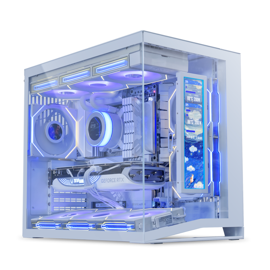 TELA 8.8 PARA GABINETE LIAN LI UNIVERSAL SCREEN BRANCO SM088W