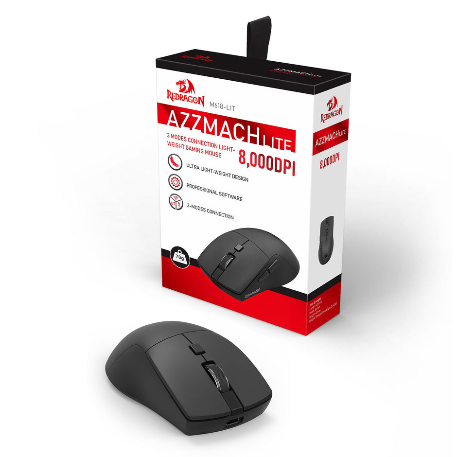 Mouse Redragon Azzmach Lite Preto