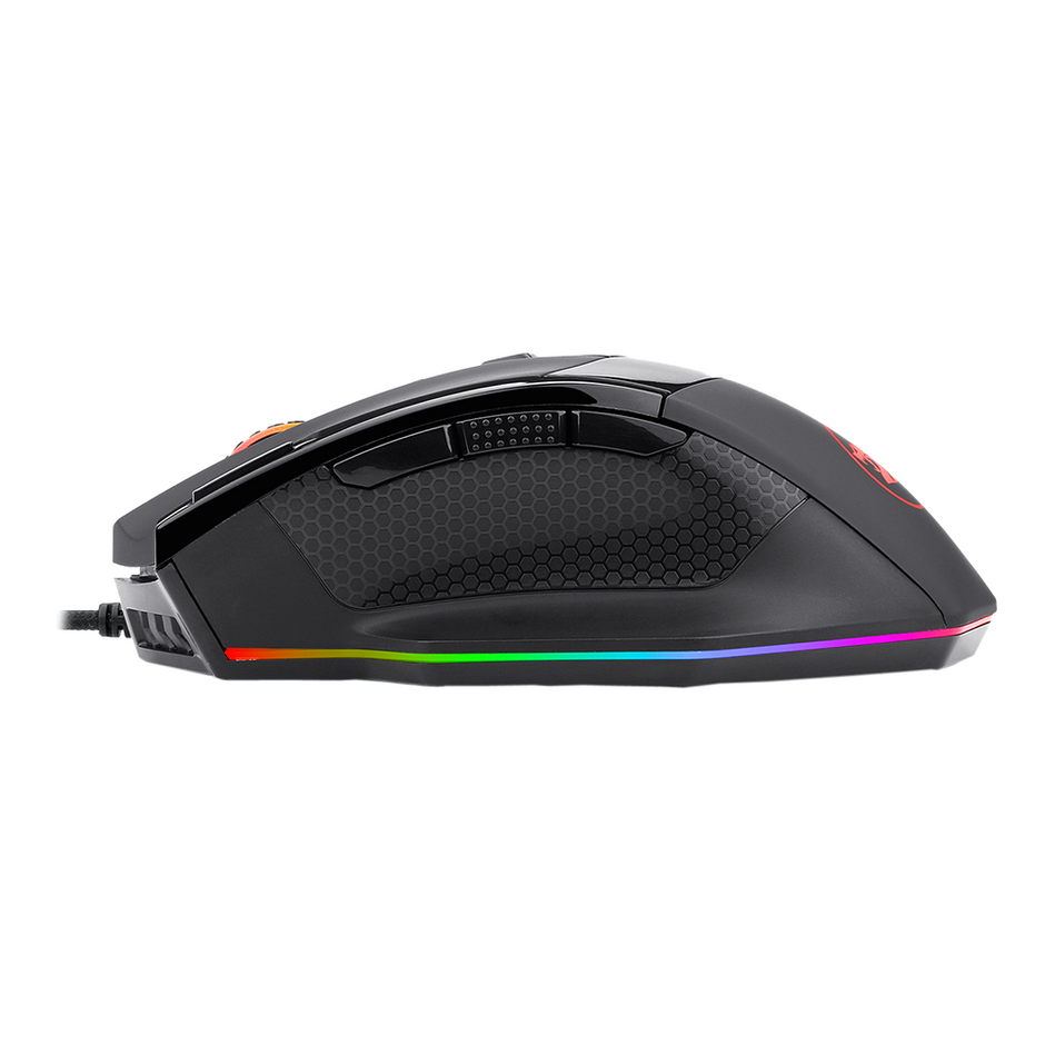 Mouse Para Jogo Com Fio Redragon Sniper M801-rgb Preto