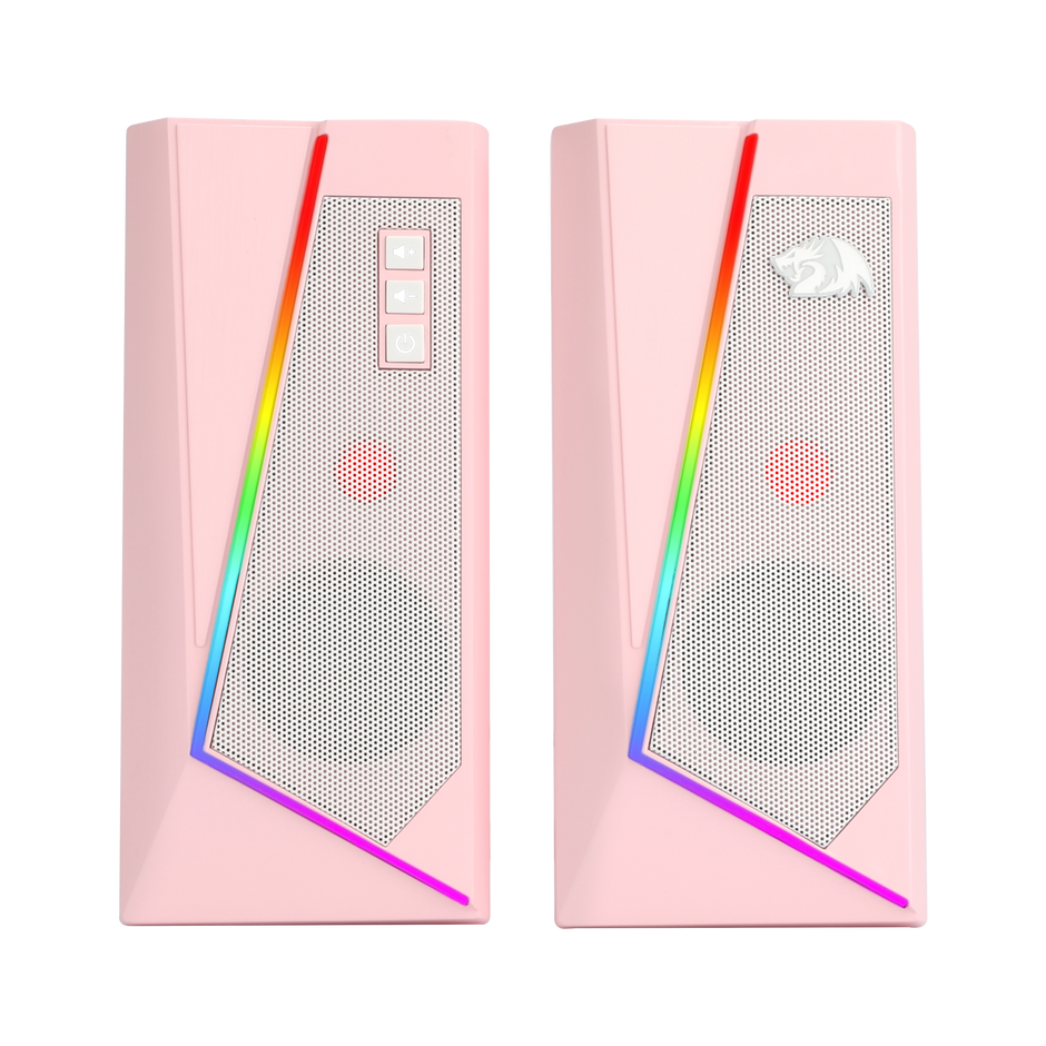 Caixa de Som Redragon GS520 Rosa