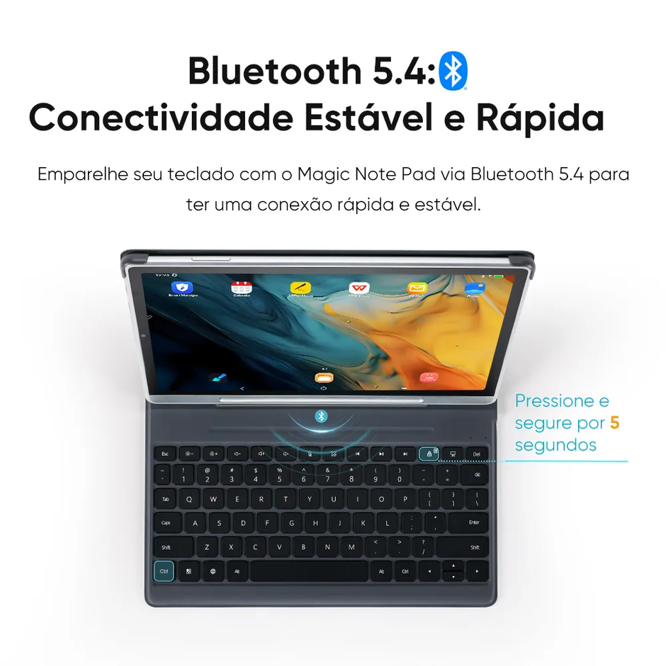 TECLADO XP-PEN PARA MESA DIGITALIZADORA FOLIO KEYBOARD ACK09-A