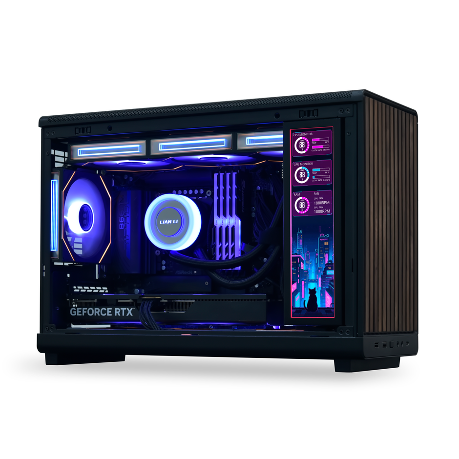 Tela 8.8 para Gabinete Lian Li Universal Screen Preto SM088X
