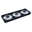 Kit 3 Fan Gamer Uni Fan CL Wireless 120 ARGB 12CL1W3B Preto