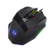 Mouse Para Jogo Com Fio Redragon Sniper M801-rgb Preto