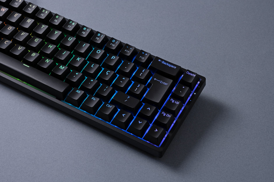 Teclado Akko 3068S Preto Switch Orange