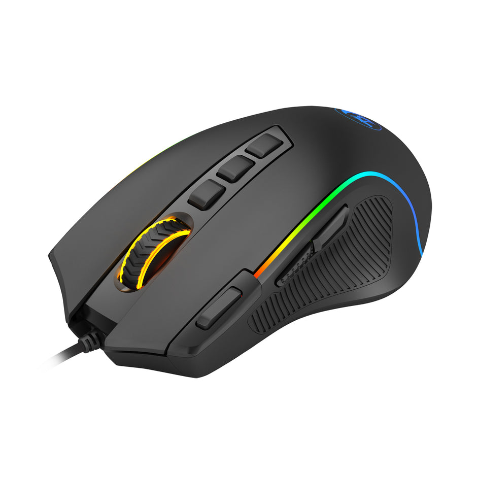 Mouse Gamer Redragon Predator RGB M612-RGB, Preto
