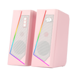 Caixa de Som Redragon GS520 Rosa