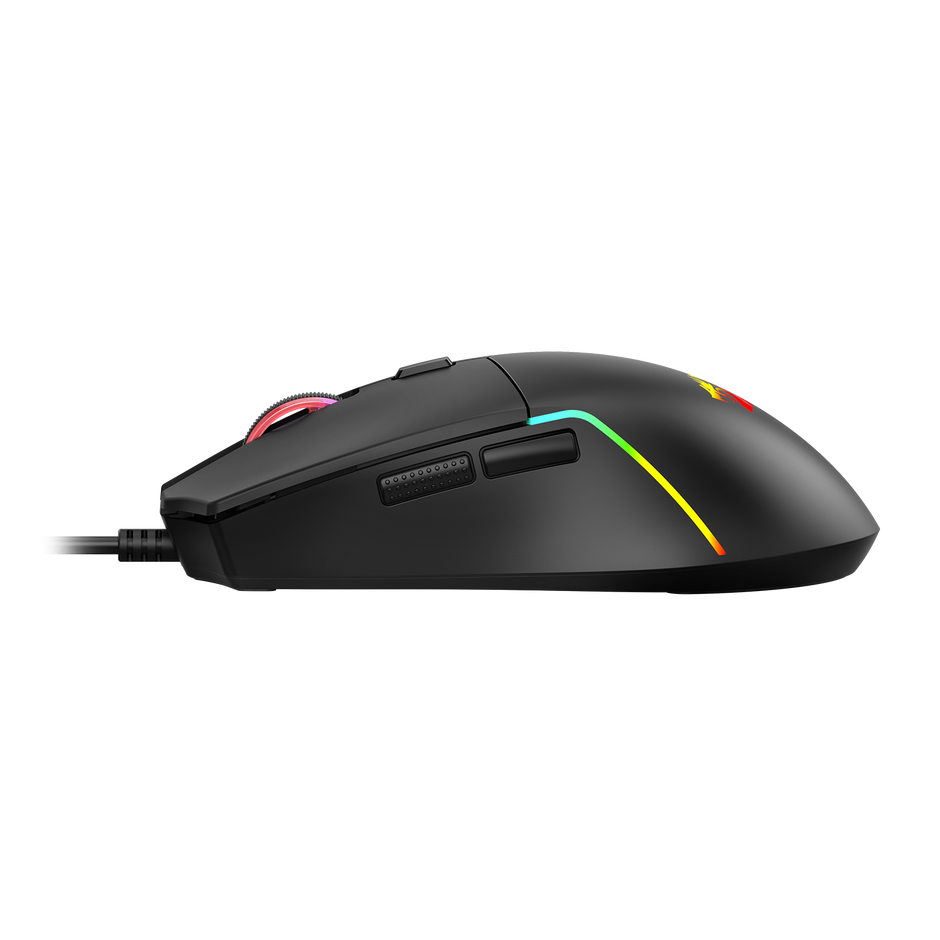 Mouse Gamer Redragon Naga Preto M730-RGB