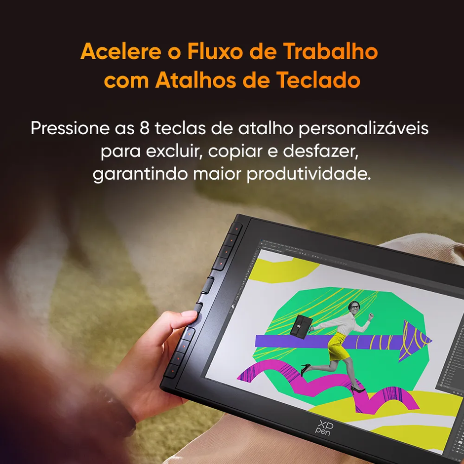 MESA DIGITALIZADORA ARTIST 12 (3RD GEN) CPCD121FH-BK PRETO