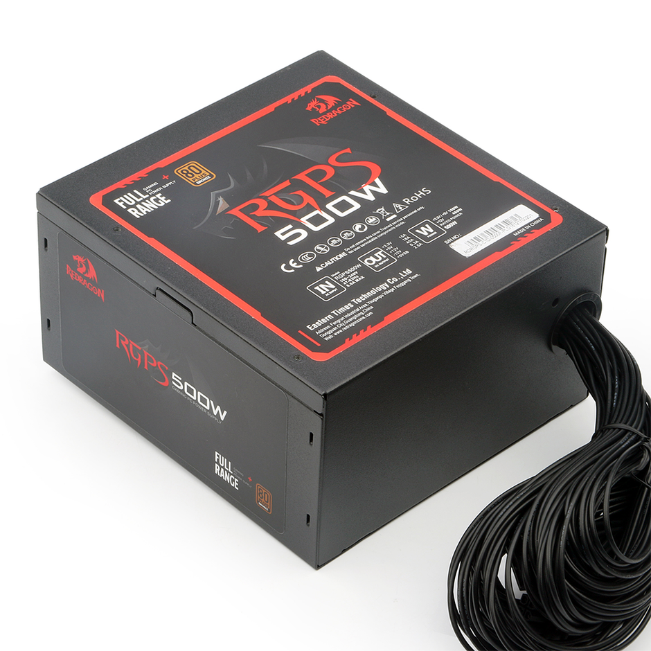 Fonte Redragon 500w Rgps 80 Plus Bronze Pfc Ativo — foto 4