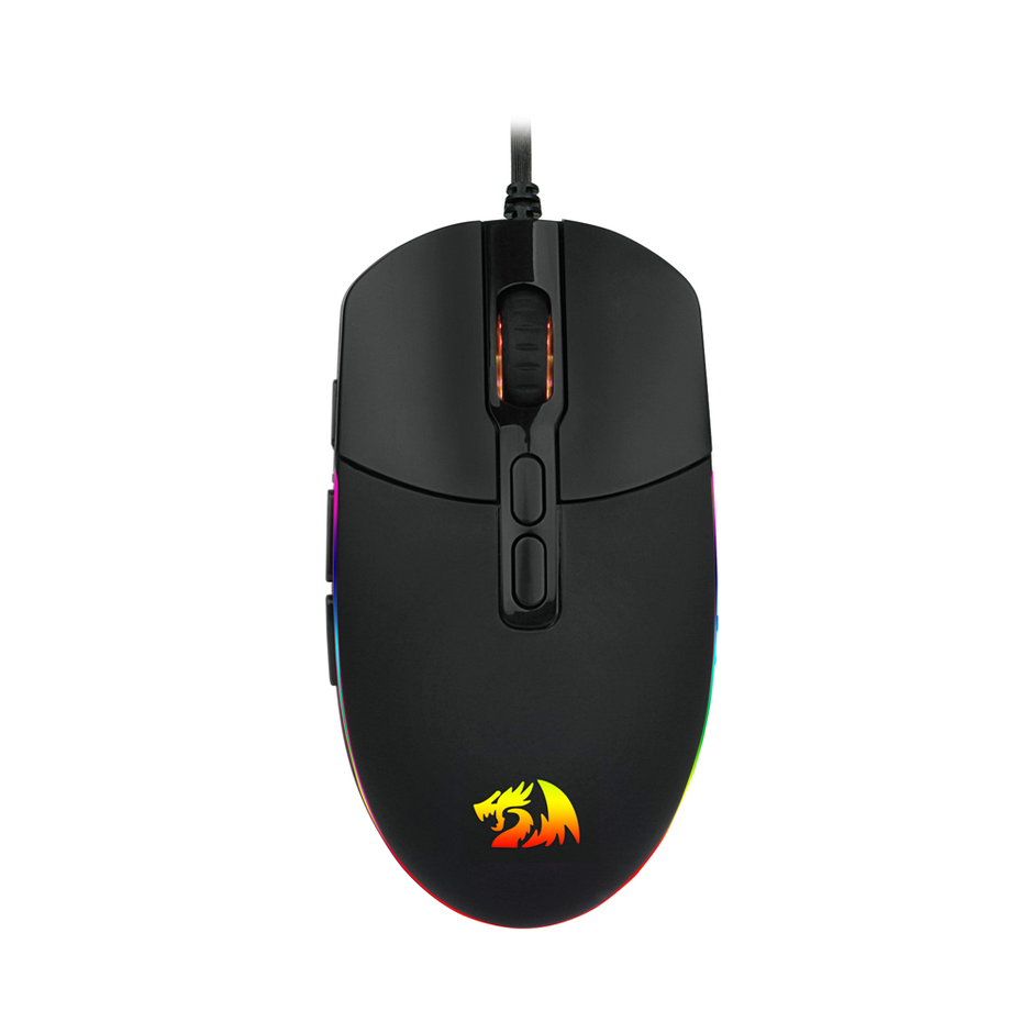 Mouse Gamer Redragon Invader Preto RGB — foto 1