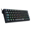 Teclado Mecânico Gamer Redragon Fizz Preto RGB Switch Red Vermelho PT-BR ABNT2 — foto 3