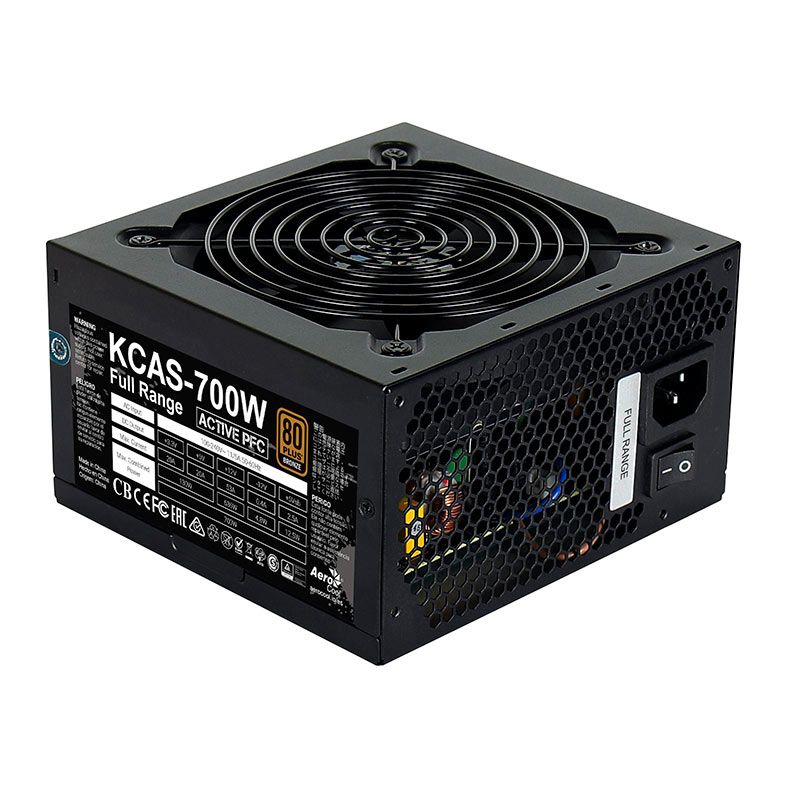 Fonte Gamer Atx Aerocool Kcas 700w 80plus Bronze Sem Cabo — foto 2