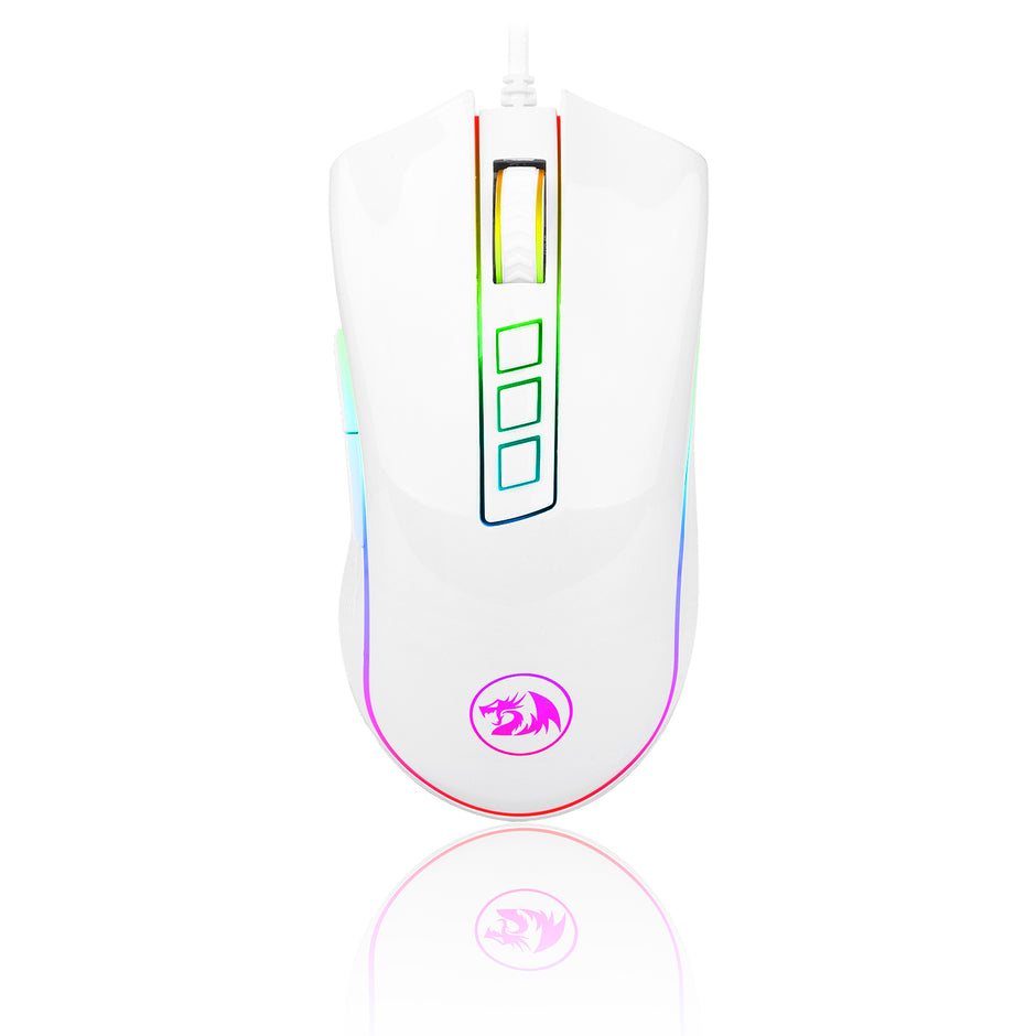 Mouse Gamer King Cobra 2 Lunar White M711w-fps Rgb Redragon — foto 7