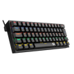 Teclado Mecânico Redragon Fizz Preto Rainbow Switch Brown Marrom PT-BR ABNT2 — foto 2