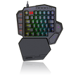 Teclado Gamer Redragon K601 Rgb Diti X Mecânico Switch Azul — foto 2