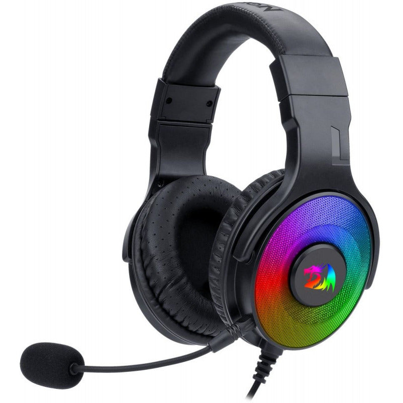 Headset Gamer Redragon Pandora 2 Preto Rgb Usb 3.5mm — foto 1