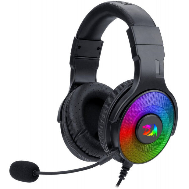 Headset Gamer Redragon Pandora 2 Preto Rgb Usb 3.5mm — foto 1