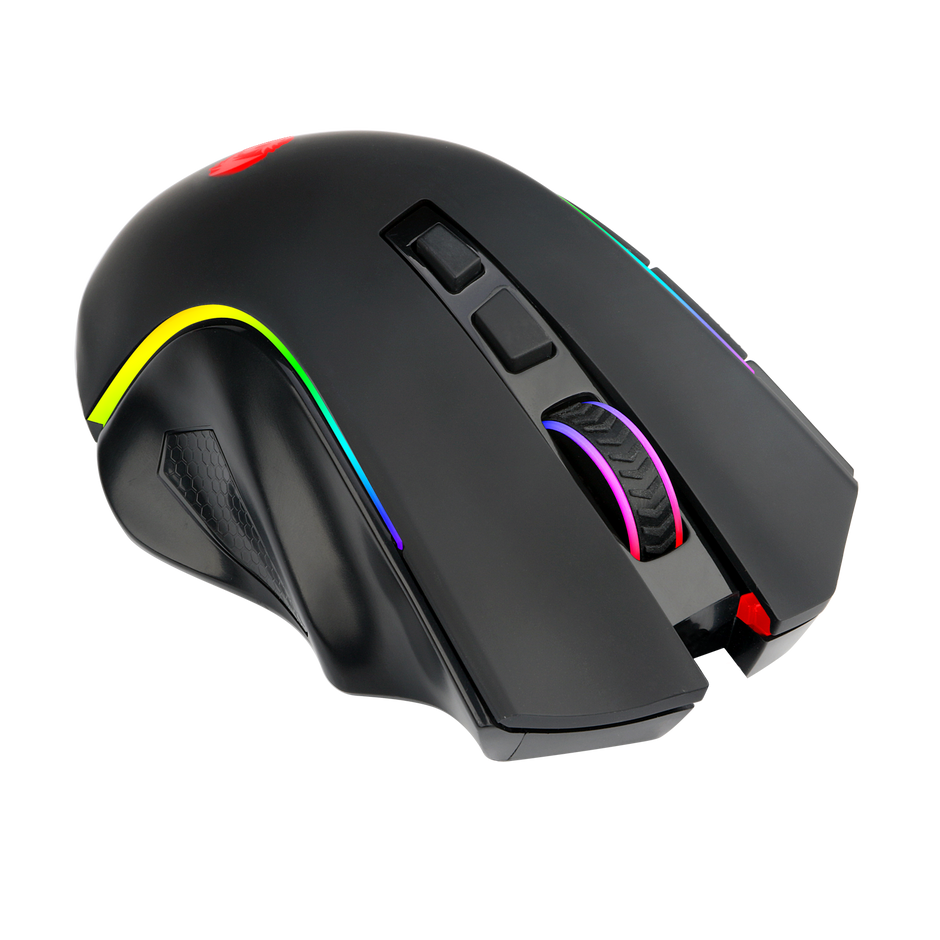 Mouse Gamer Redragon Griffin Pro RGB Preto PAW3212 4800DPI M602P-KS — foto 7