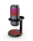 Microfone Gamer Redragon Nebula Condensador USB LED 6 Cores com Suporte de mesa — foto 1