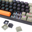 Teclado Mecânico Gamer Redragon Fizz RGB Laranja Preto e Cinza Switch Brown Marr — foto 8