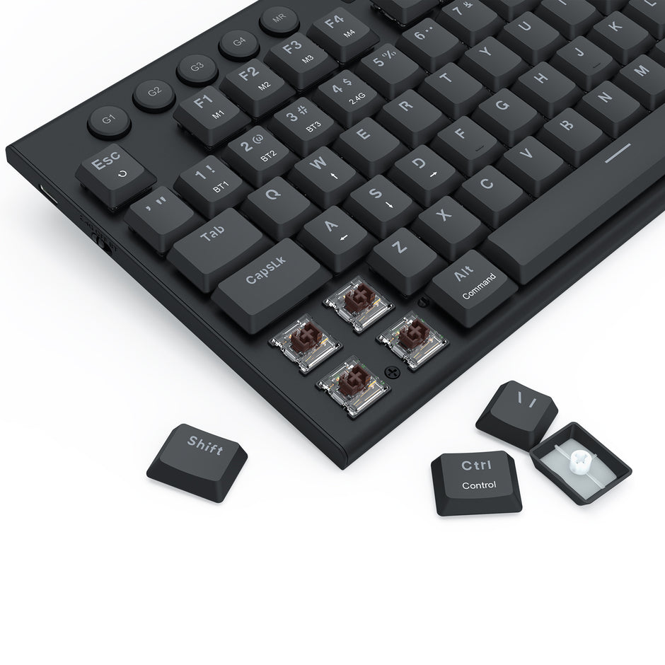 Teclado mecânico RGB Low profile Sem Fio Redragon Horus Pro TKL — foto 5
